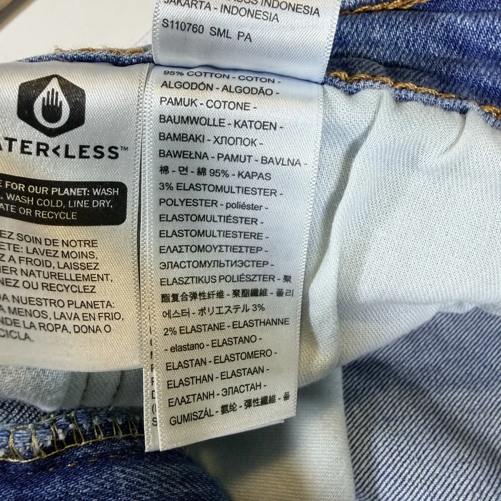 Levi's 505 Jeans Mens 36x30 Blue Denim Faded Stretch Red Tab Boho Straight Leg
